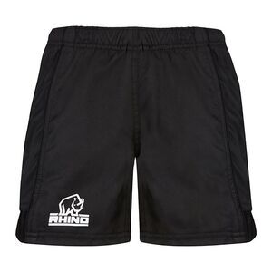 Rhino Mens Auckland Rugby Shorts / Black